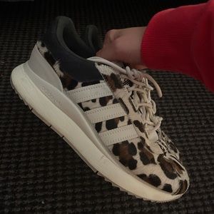 Animal print adidas original sneakers